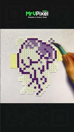 Bioluminescent Jellyfish Pixel Art | Relaxing 8-Bit Ocean Art (ASMR DIY & Time-Lapse)