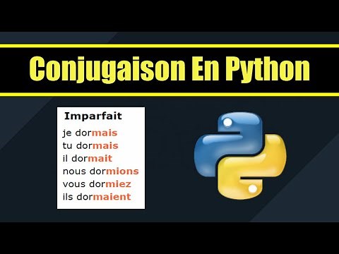 Conjuguer Les Verbes En Python