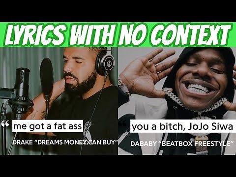 Rap Lyrics WITHOUT Context! (Suspect & Questionable Lyrics) | PART 4