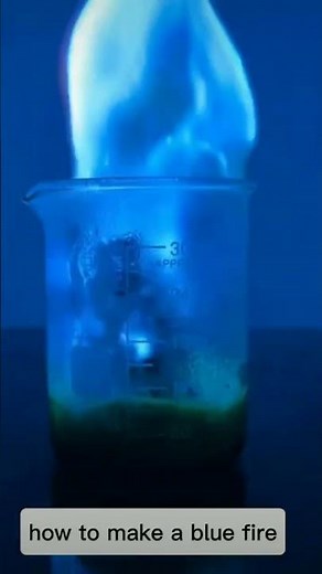 How to make Blue flame🔵