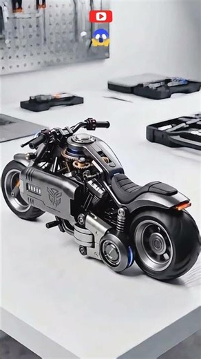 Watch This Futuristic Device Transform into a Powerful Motorcycle #AITransformation #AIAnimation