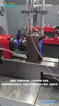 CR909 Multifunctional common rail injector test bench#injector #machine #diesel #injectortestbench