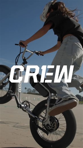 Crew Bike Co on Instagram: "Introducing the third evolution of the Dart. The Dart20 and Dart24. Stronger frame. Smoother ride. Smarter design. Built to push harder and ride longer. • 750w rear hub motor • 48v / 14Ah lithium-ion battery • Hydraulic disc brakes • Upgraded chromoly steel frame • Bench-style saddle for control & comfort • Crew Takeover tires Made for the streets. Ready for anything. ⚡️ #crewbikeco #crewdartv3 #dartv3"