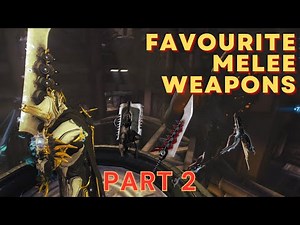 My Top 5 Favourite Melee Weapons with Builds: Tenet Exec - Vastilok - Honourable mention [Warframe]