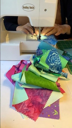 Chain piecing unlocked. #quilting #piecing #sisterquilt