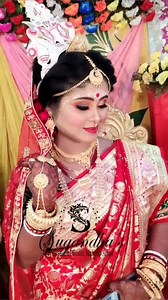 287K views · 40 shares | #Real_Bengali_Bride  ll step by step full tutorial ll HD bridal makeup look ❤️ Bridal booking is going on for season 2021-22 If you want a bridal makeup artist please contact my number - ☎️7003846273 If you like my work Plz subscribe my YouTube channel  https://youtube.com/channel/UCJ97_EA3wUdfmoAjKMug2vQ | Sugandha's - Professional Bridal Make-up Artist | Facebook