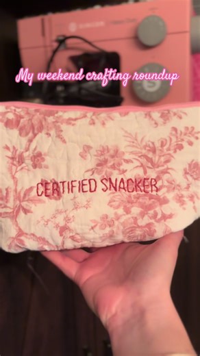Weekend Crafts: Creative Snack Bags and Embroidery Ideas