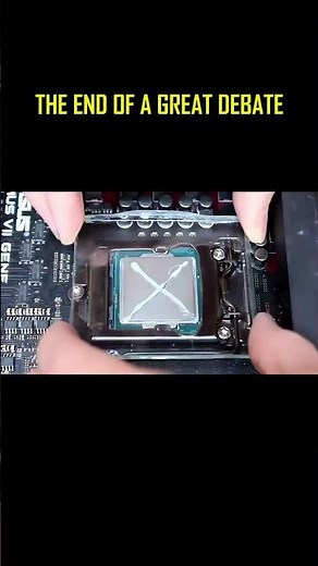 THE END OF A GREAT DEBATE