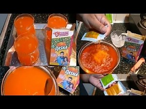 Rasna Recipe In Hindi | How To Make Rasna | Rasna Orange juice | Rasna Summer Energy Drink