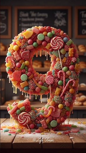 Candy Countdown 🍬 9 to 0 | Sweet Timer with Voice #10seconds #countdown #timer #shorts