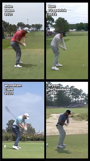 Final Round US OPEN '21, '22, '23, '24: 4 Champions, 1 Tempo!