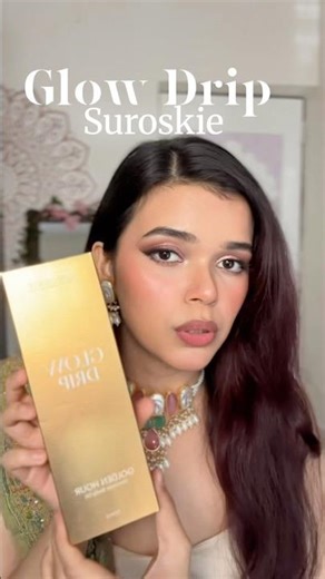 Glow drip by @suroskiebeauty4189 #makeup #shimmeroil #viralproducts