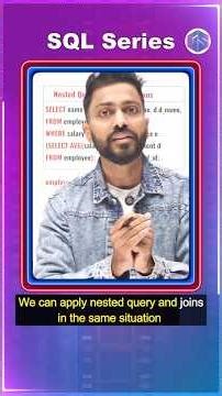 Nested Query vs JOIN in SQL