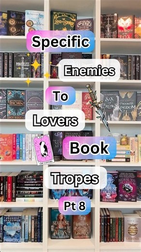 Specific enemies to lovers book tropes Pt 8 #booktube #booktok #bookrecs #books #romantasy #fantasy