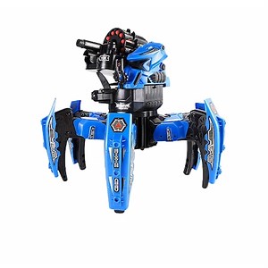 Set Robot Warrior Andowl, robot de lupta de dimensiuni mari, robot inteligent cu control de la distanta, LED, arme cu control din telecomanda - eMAG.ro