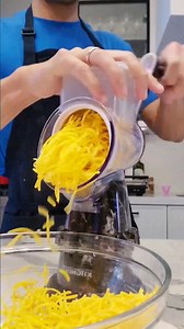 New? Save $10 w/ code HSN2025. The Speed Drum Grater by Kitchen HQ is made to slice, grate, crinkle cut, julienne, and shred a variety of foods. 🍅🥕 Restrictions apply. See offer. | HSN