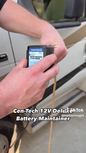 Keep Your Batteries Charged with CEN-TECH 12V Maintainer