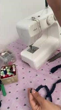 Dori making easily ❤️✂️🧵