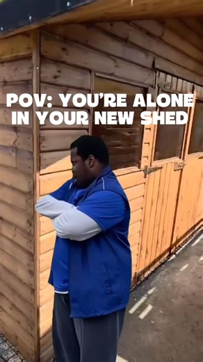 There really isn’t a better feeling! 😂 Looking for your perfect shed? Give us a call on 01639 722058 or drop us a message for more info! #reel #reels #fyp #foryoupage #sheds #handmade #bramwoodtimber #gardenbuildings | Sheds, Summerhouses, Glynneath. Bramwood Timber Products.