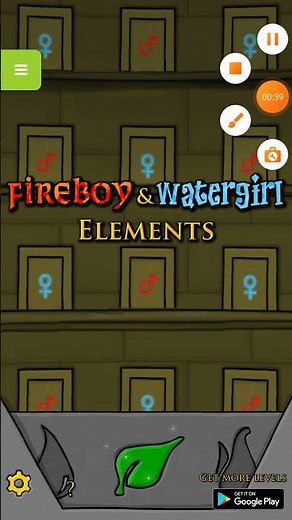 Fireboy & Watergirl 5:Elements gameplay