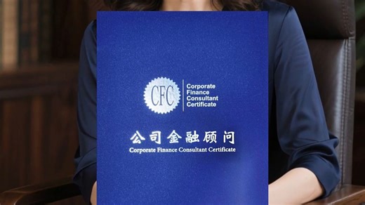 公司金融顾问CFC证书金融行业认可度高吗？