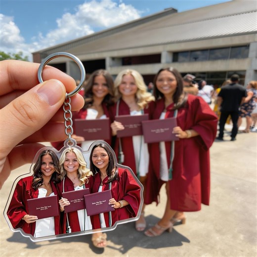 Graduation 2026 Acrylic Keychain, College Commencement Keepsake, Senior Class Gift, Grad Cap Charm, Congrats Graduate - Etsy