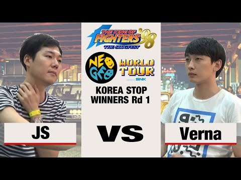 JS vs VERNA - KOF '98 Neo Geo World Tour Season 1 Korea Stop Losers Round 1