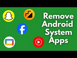 How to Remove System Apps on Android Without Root?🔥