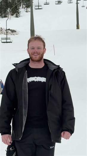 watch my full vlog where I learn to ski on my channel #vlog #skiing #ski