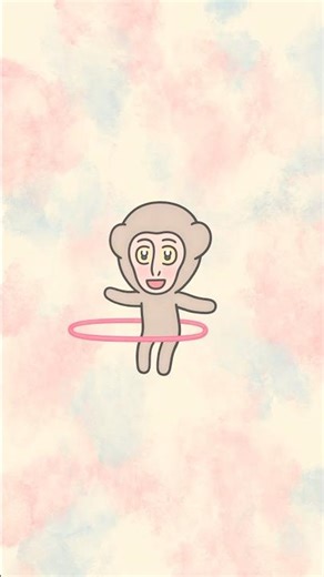 Spin the hula hoop♪ | Kawaii Anime dance