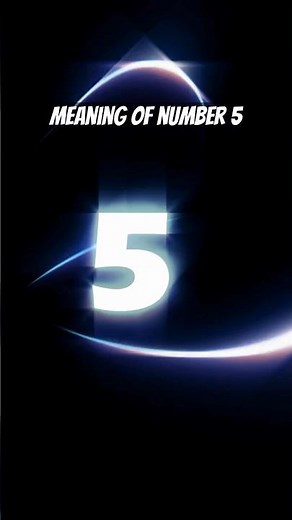 Meaning of number 5 #shorts #numerology #number5