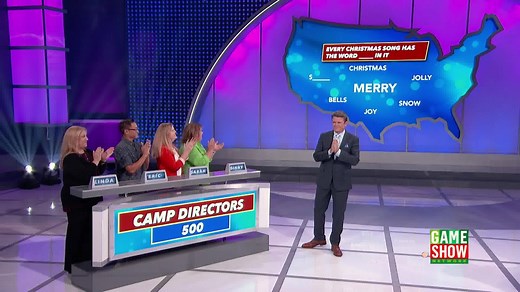 Every Christmas song has the word ______ in it 🎅🎶 America Says with John Michael Higgins, Weeknights | Game Show Network