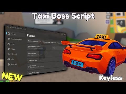 *NEW* Taxi Boss Script [ Pastebin 2025 ] Keyless