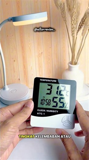 Room Temperature and Humidity Measuring Instrument #thermometer #hygrometer