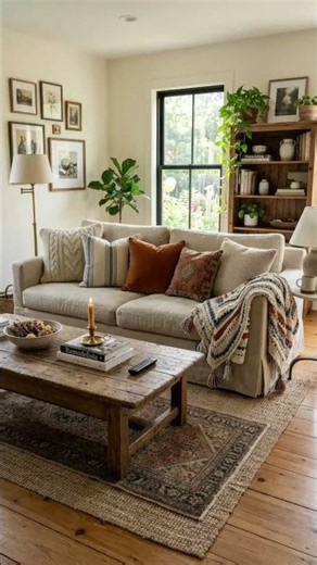 How to Layer Textures : Combining Rustic Wood, Vintage Linens, & Cozy Crochet