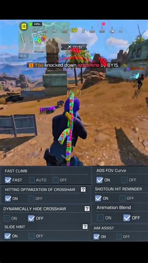 Pro Settings for Better Movement & Aim? | CODM #shorts #callofdutymobile #codmshorts #trend #bmw