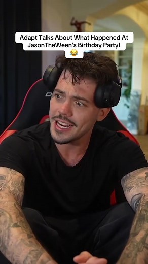 Adapt Talks About What Happened At JasonTheWeen’s Birthday Party! 😂 #adapt #jasontheween #twitch #fyp