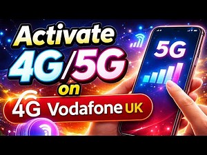 How to Activate 4G/5G on Vodafone UK | Quick & Easy Guide!