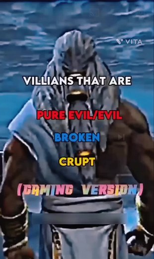 Characters That Are Pure Evil/Broken/Crupt in Gaming #kratos #gow #gaming #zeus #fyp #viral