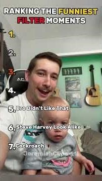 Ranking the Funniest Filter Moments 😂#filter #funny #shorts