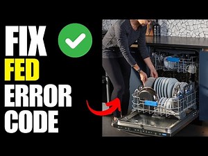 GE dishwasher error code fed - How To Fix