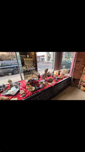 Come see our downtown Williamsport PA shop #shoplocal #shoplocalbusiness #holiday #gemstones #jewelry #rocks #williamsportpa #storefront #store #pottery | Get Your Rocks Off Here-Williamsport PA | Facebook