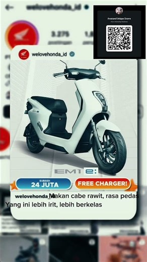 Promo Molis HONDA Balikpapan, subsidi 25 JUTA. minat chat aja 0822 3151 1753 atau scan barcode video