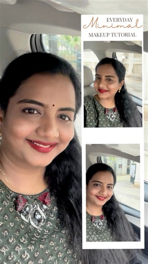 Everyday Minimal Makeup Tutorial ☑️ Self Makeup Tutorial  with Tips & TricksWatch this makeup tutorial on my YouTube channel ARTHI BALAJI MAKEOVER STYLES For bridal makeup / course ☎️ 9500076778 #grwm #arthibalajimakeoverstyles #makeuptutorial #minimalmakeup #everydaymakeup #grwm #selfmakeup | Arthi Balaji Makeover Styles at Pearls Beauty Lounge & Bridal Makeup Studio | Facebook