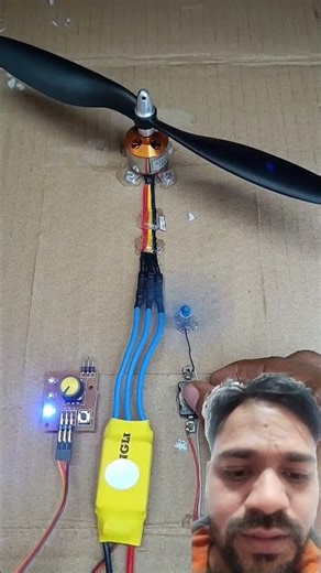 Thrust power shot down experiment