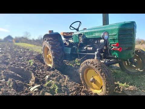 Zetor 4011│POV engine sound │Hlboká Orba Orka plowing
