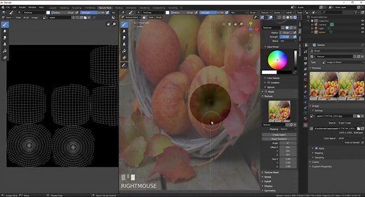 Blender 2.8 how to make apple