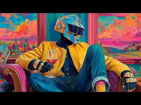 Daft Punk-Inspired "Chromatic Dusk" 🌌✨ | Synthwave, Chillwave, Electronic, Retro Funk
