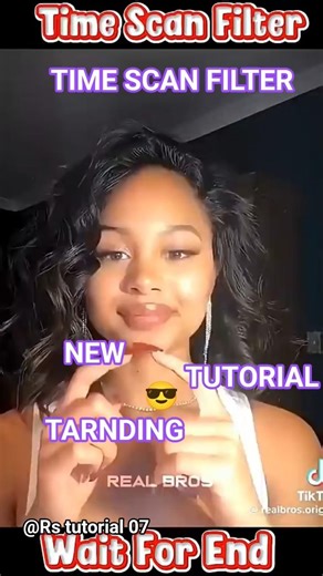 Time Scan filter face filter ##trending #tutorial