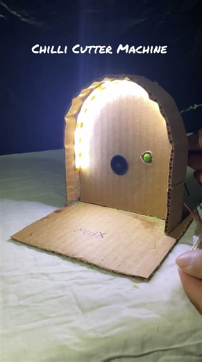 Turn Dc Motor into Powerful Chilli Cutter Machine #dcmotor #tech #diy #youtubeshorts #handy